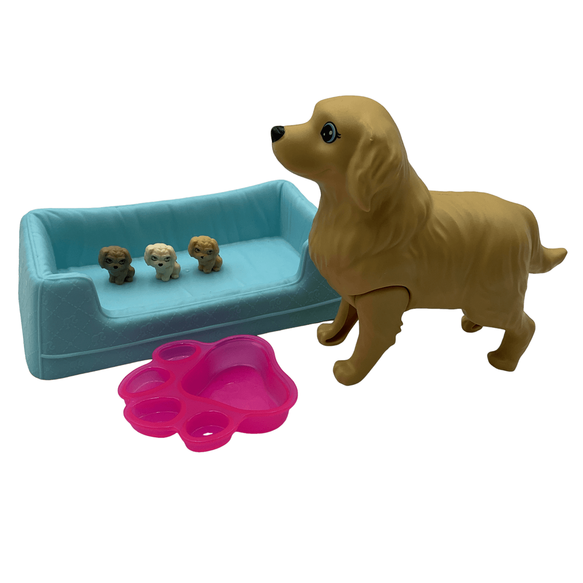 Chien de Barbie et ses petits Naissance Mattel d'occasion KIDIBAM
