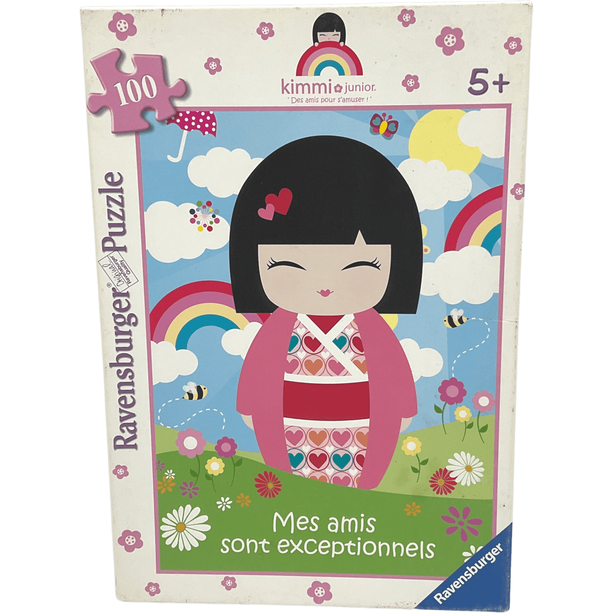Puzzle 100 pièces Kimmi junior Mes amis sont exceptionnels Ravensburger d