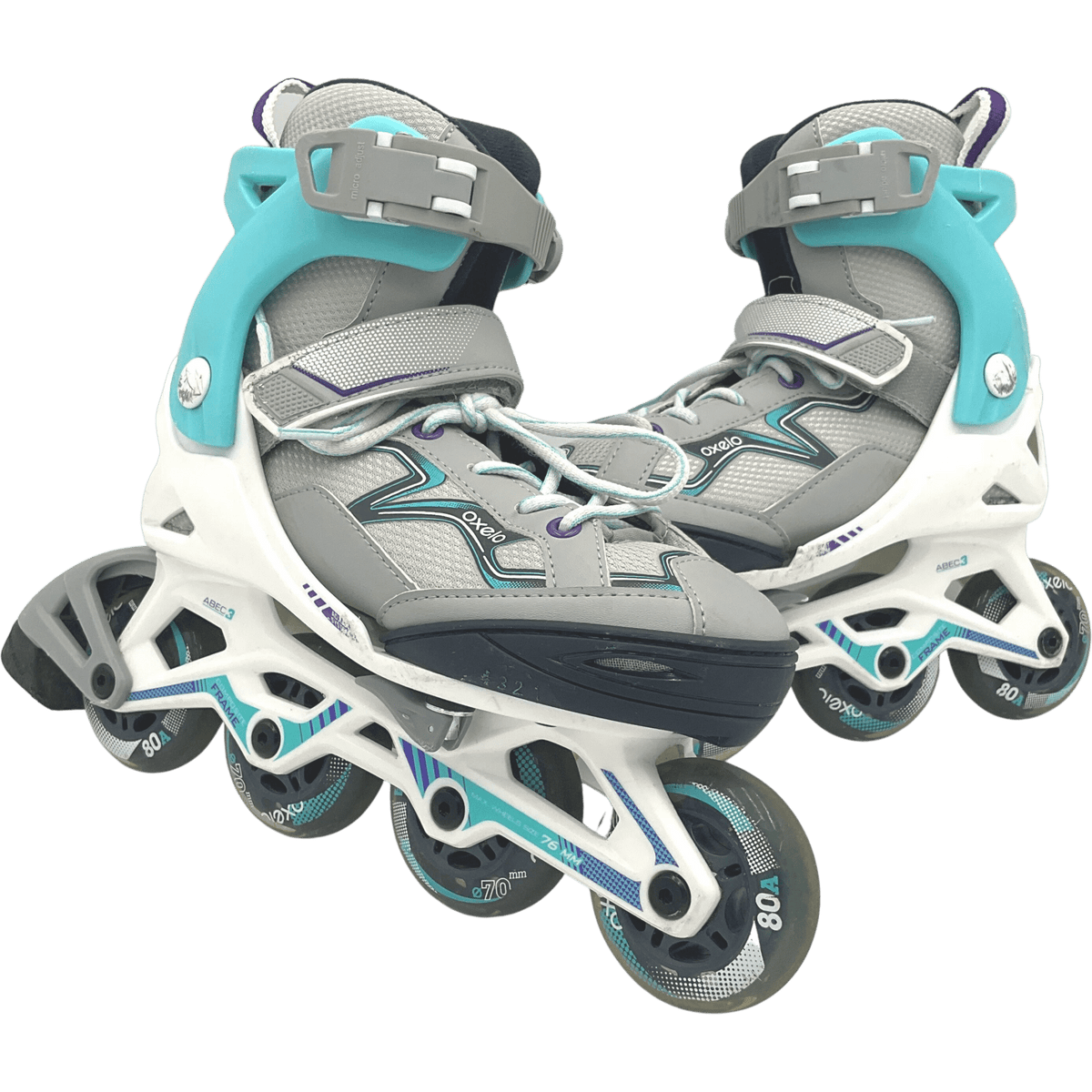 Rollers évolutifs Oxelo 32-35 Decathlon d'occasion KIDIBAM