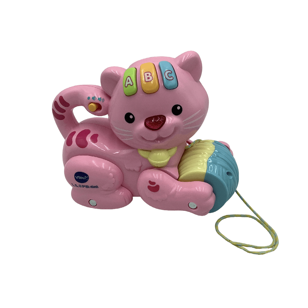 1 2 3 P'tit Chat Rose - KIDIBAM