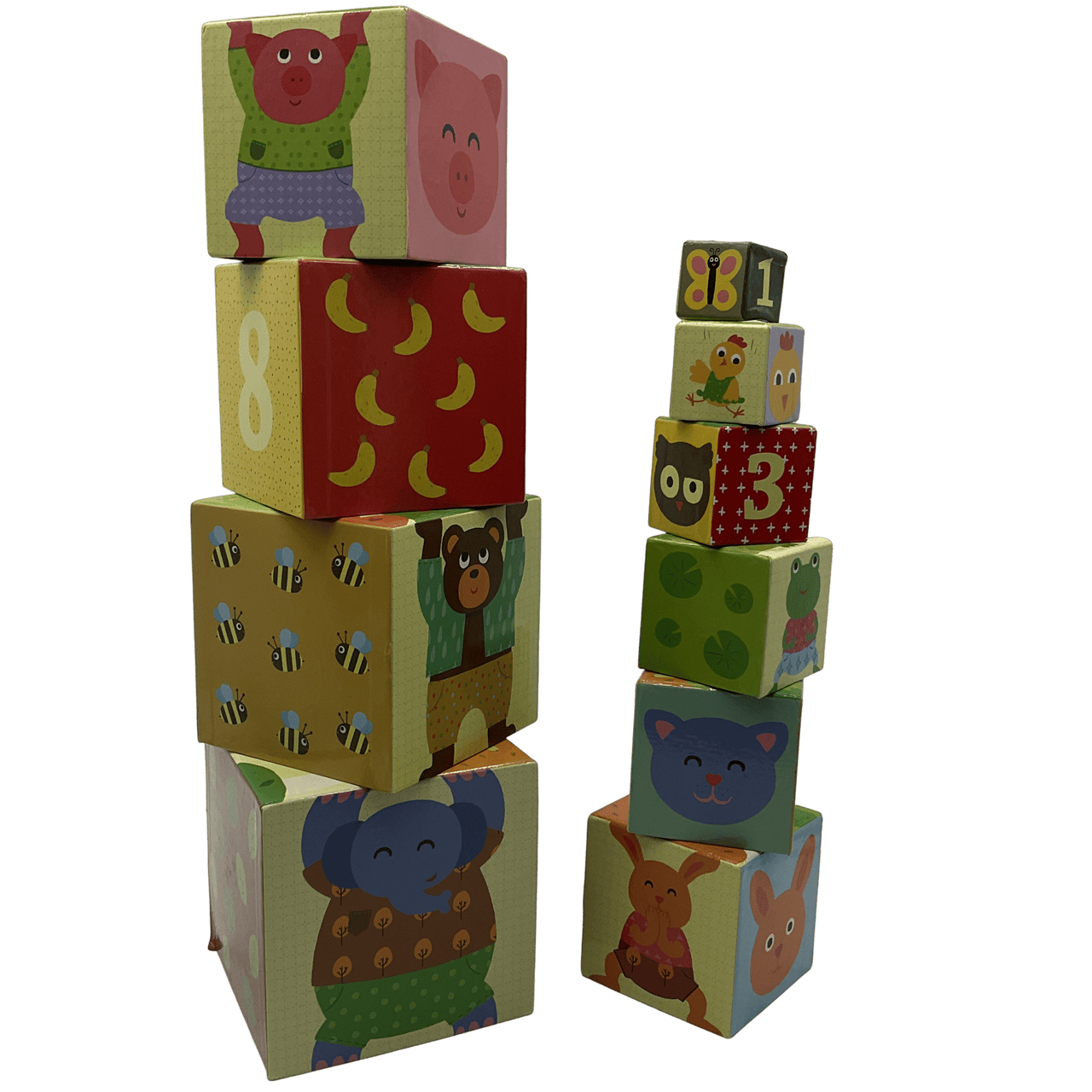 10 cubes gigognes - KIDIBAM