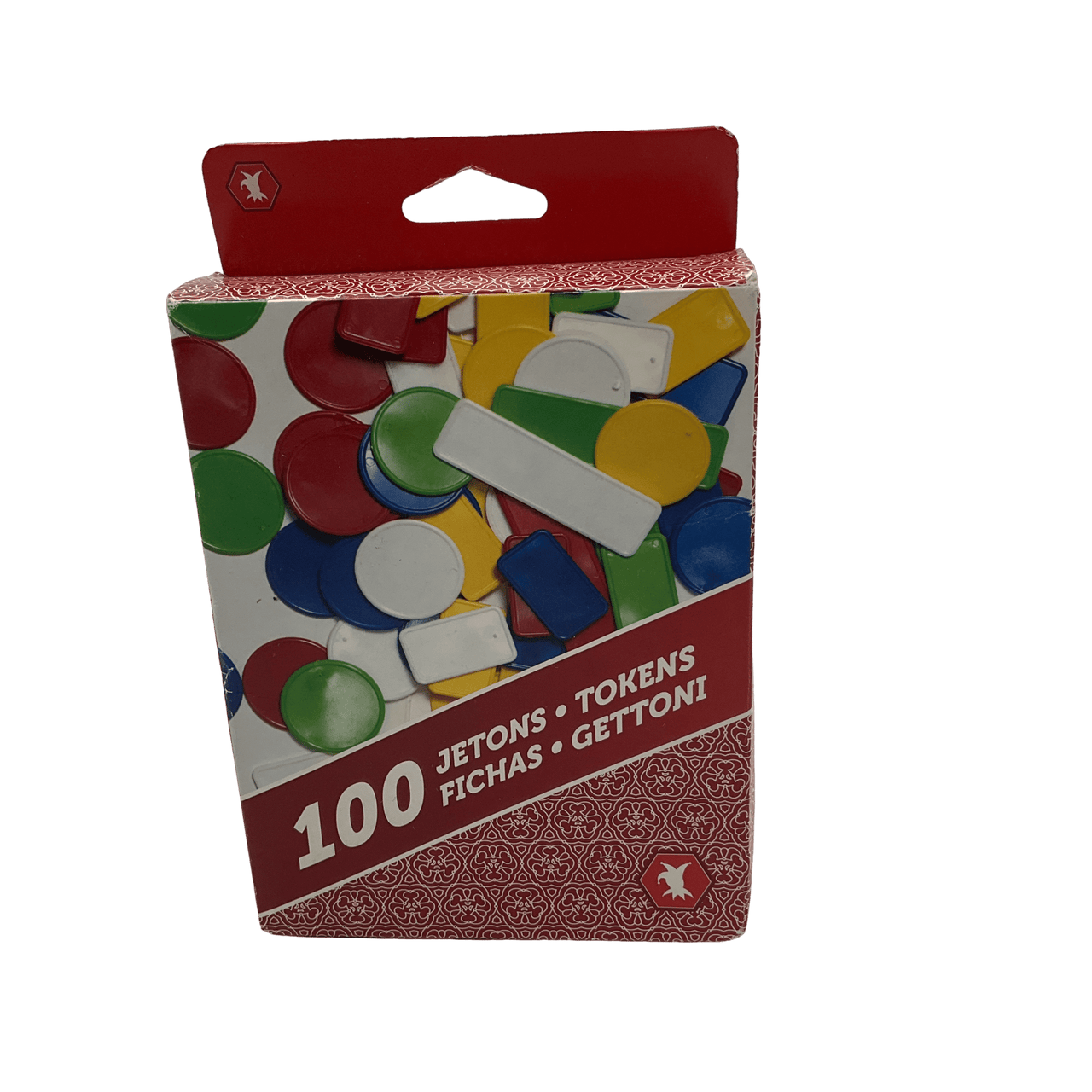 100 jetons de couleur - KIDIBAM
