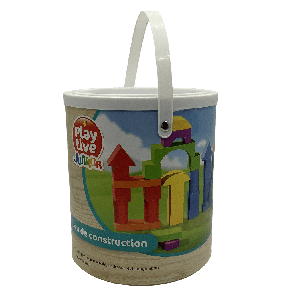 111 Blocs de constructions en bois - KIDIBAM