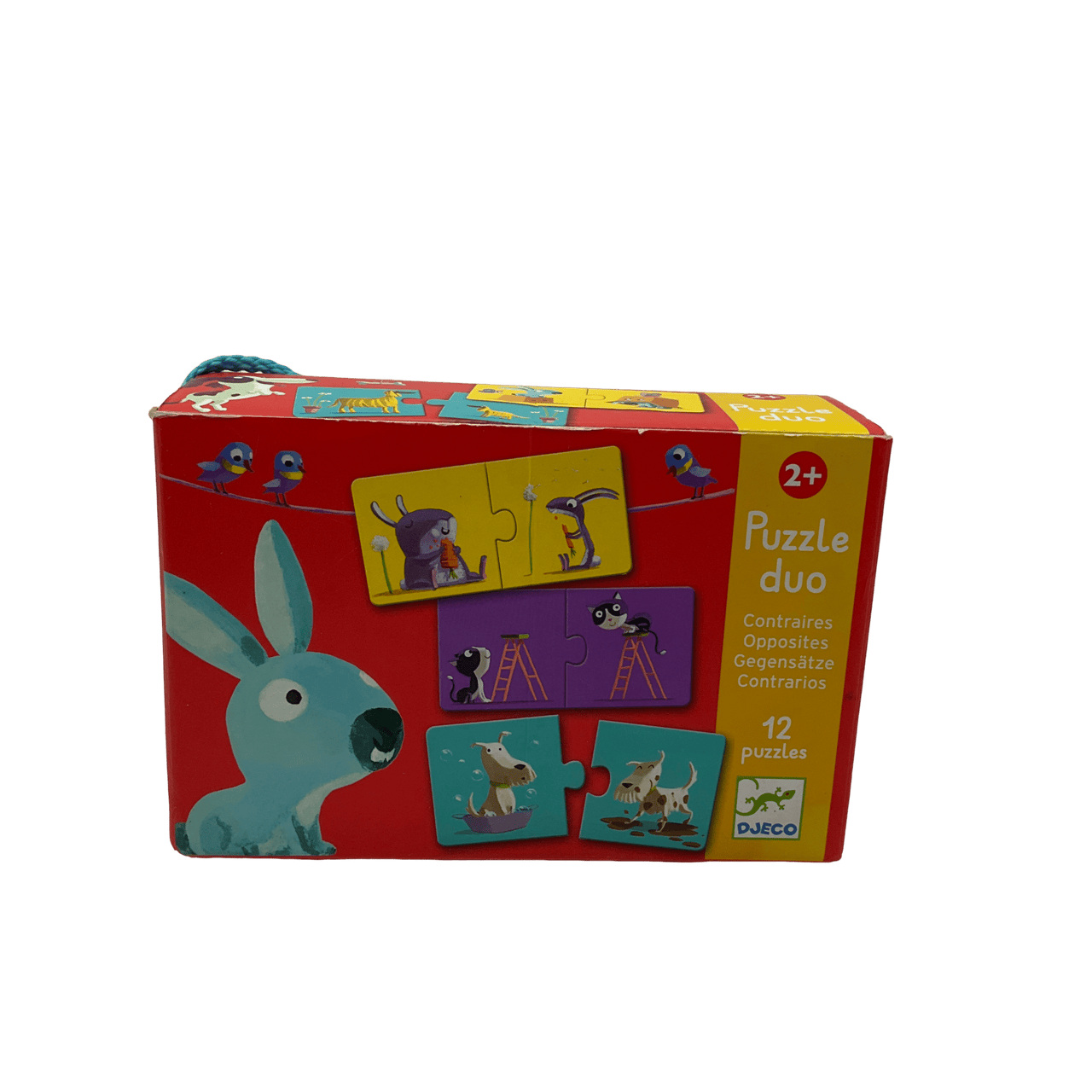 12 Puzzles duo 24 pièces - KIDIBAM