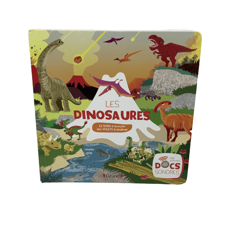 Livre sonore Les Dinosaures