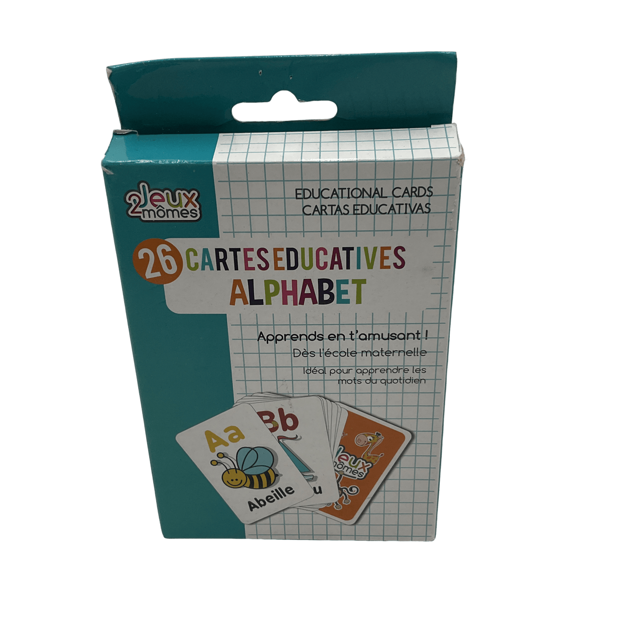 26 cartes éducatives alphabet - KIDIBAM