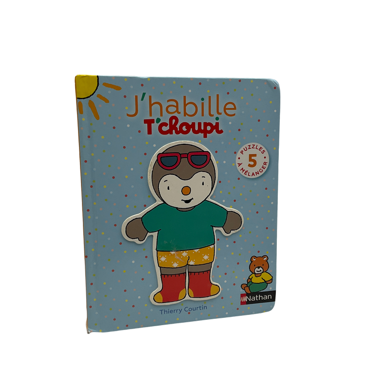 Livre-Puzzle - J'habille T'choupi