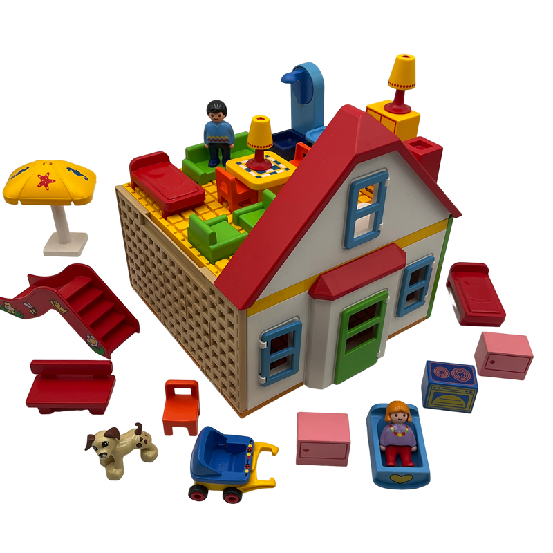 Grande maison Playmobil 1.2.3