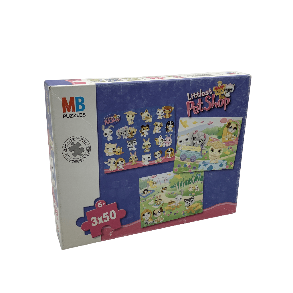 3 Puzzles 50 pièces - Littlest Pet Shop - KIDIBAM