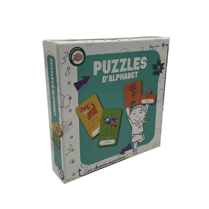 30 puzzles d'alphabet - KIDIBAM