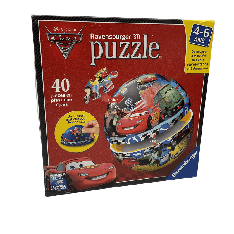 3D Puzzle 40 pièces Cars - KIDIBAM