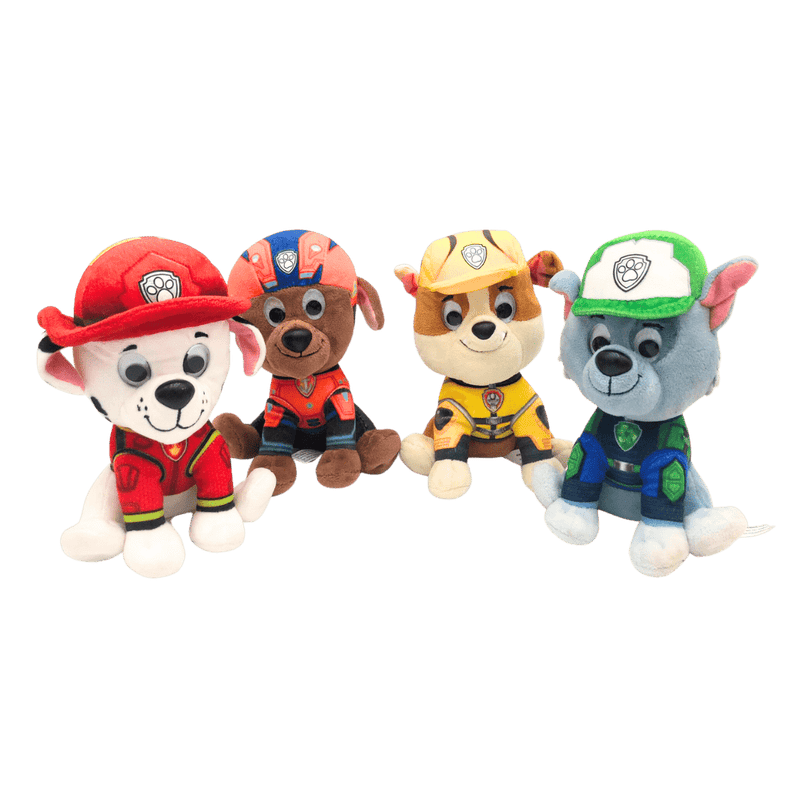 4 peluches Pat'Patrouille - KIDIBAM