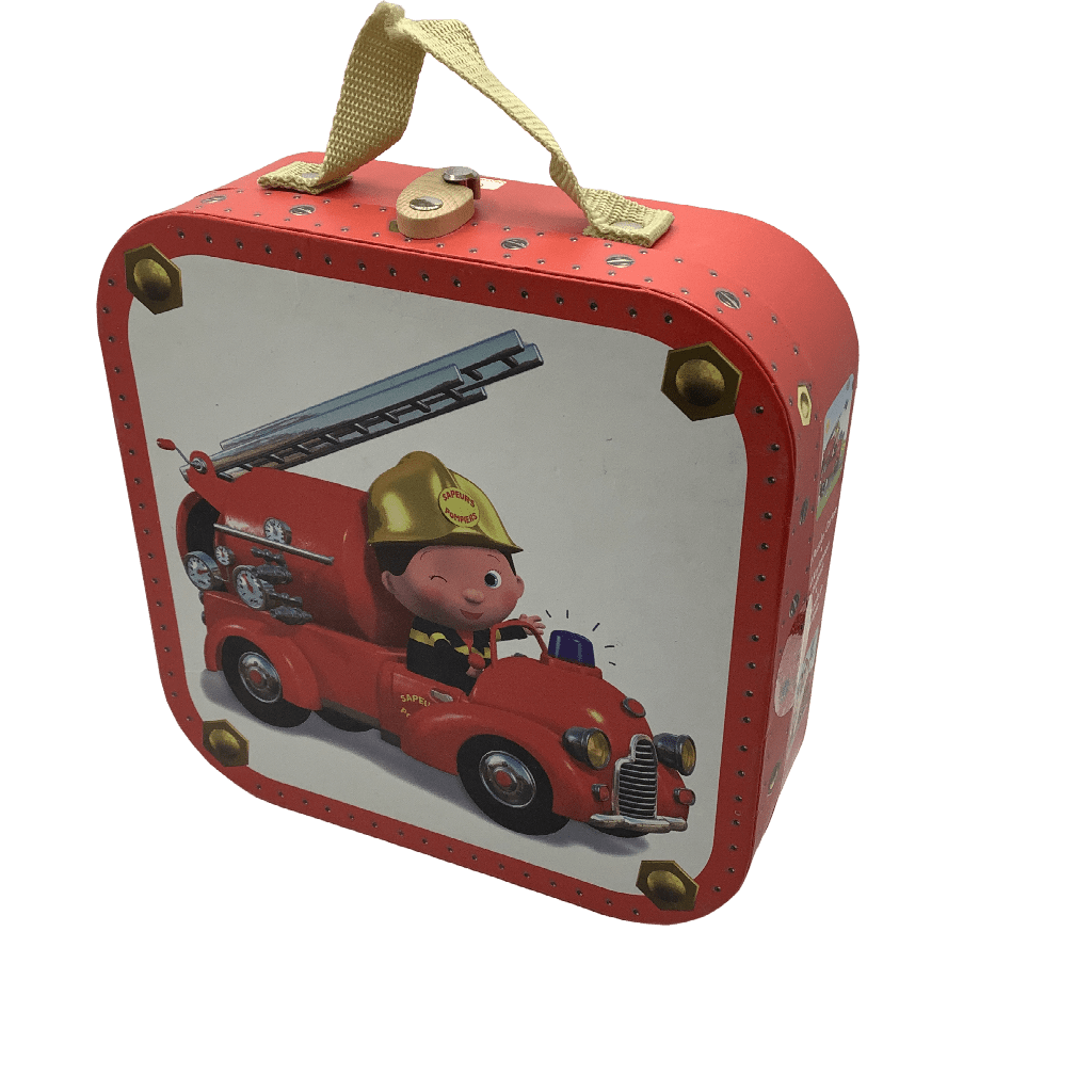 4 Puzzles 6/9/12/16 pièces - Sapeurs Pompiers - KIDIBAM