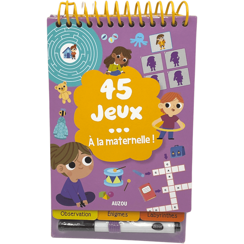 45 Jeux... À La Maternelle - KIDIBAM