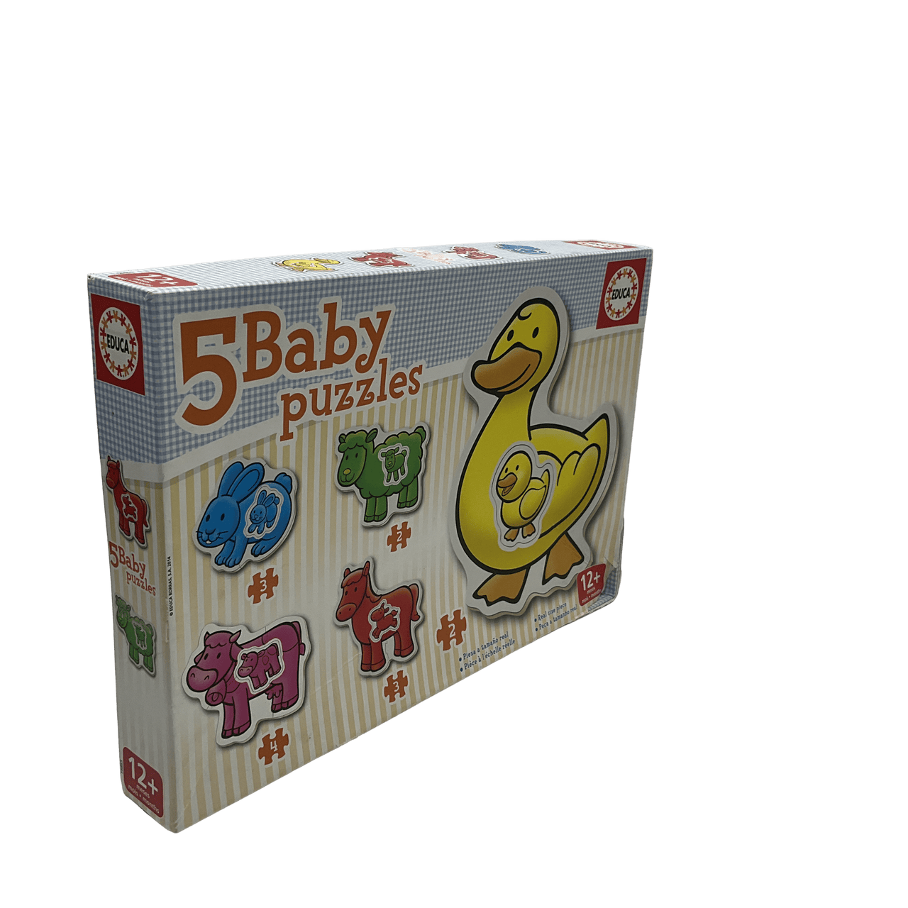 5 baby puzzles - KIDIBAM