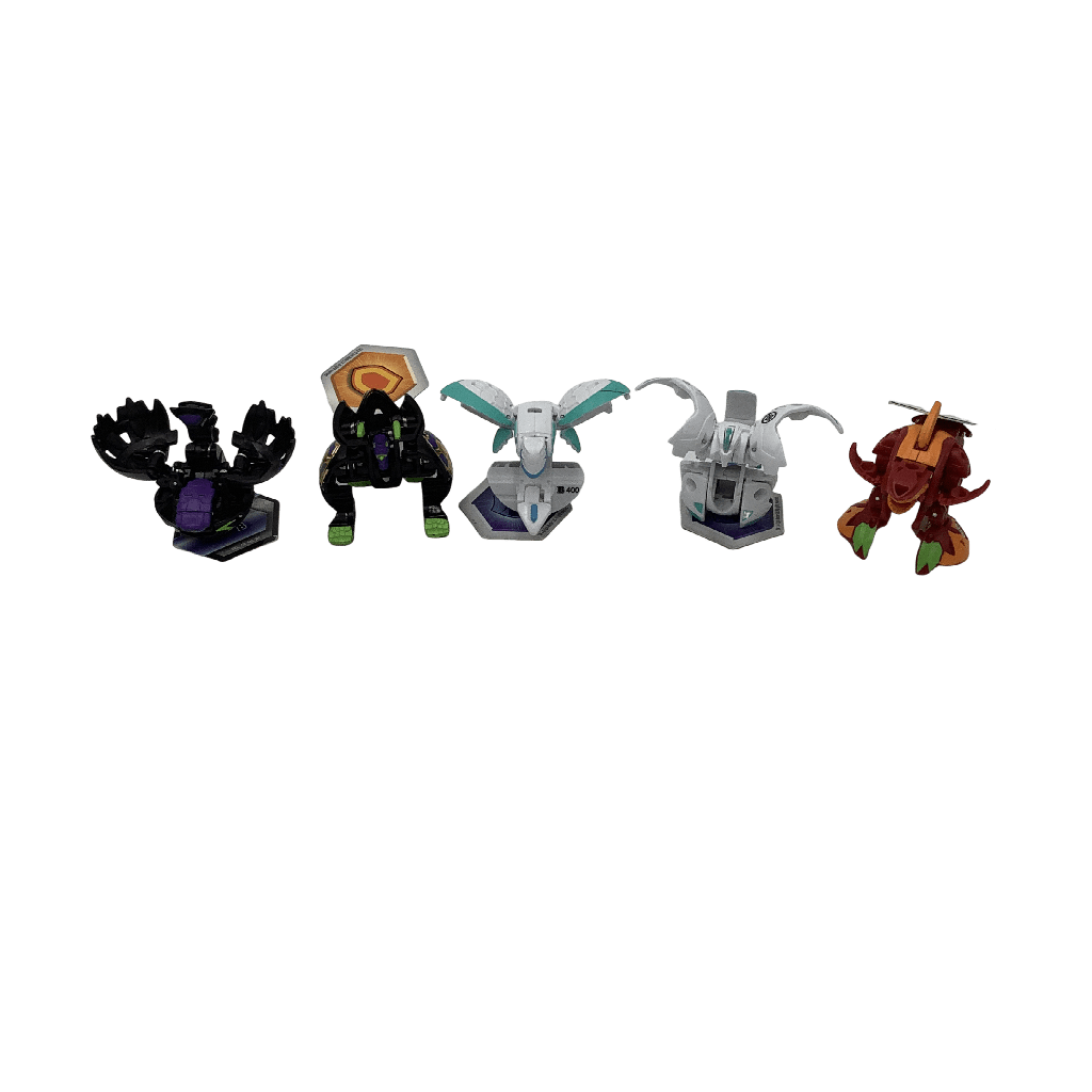5 figurines Bakugan transformables - KIDIBAM