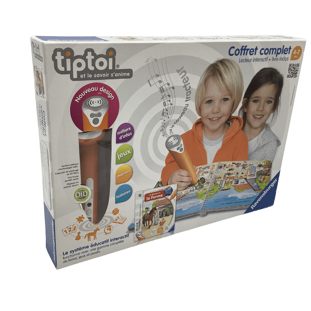 Tiptoi Coffret complet Lecteur interactif + livre inclus