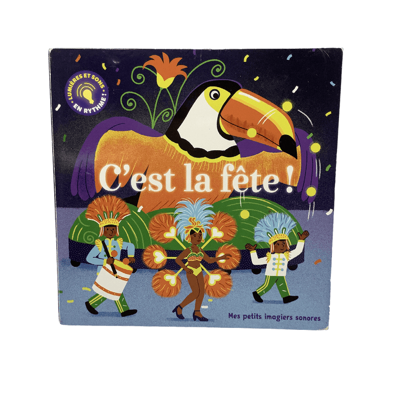 Livre sonore et lumineux C'est la fête !