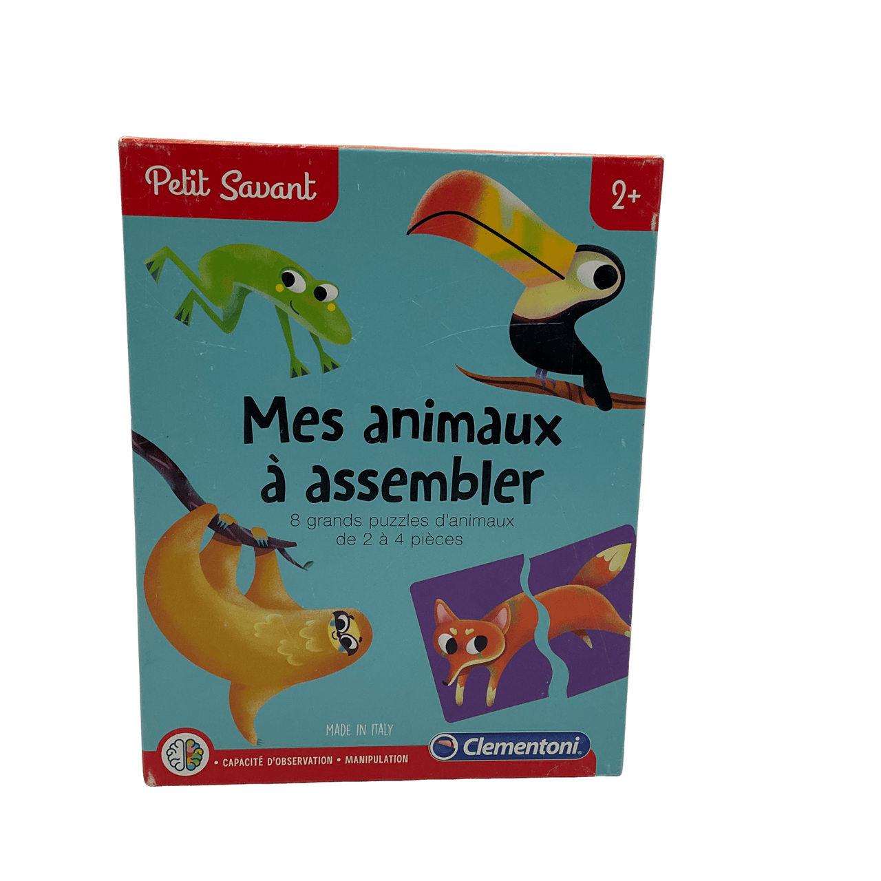 8 puzzles Mes animaux à assembler - KIDIBAM