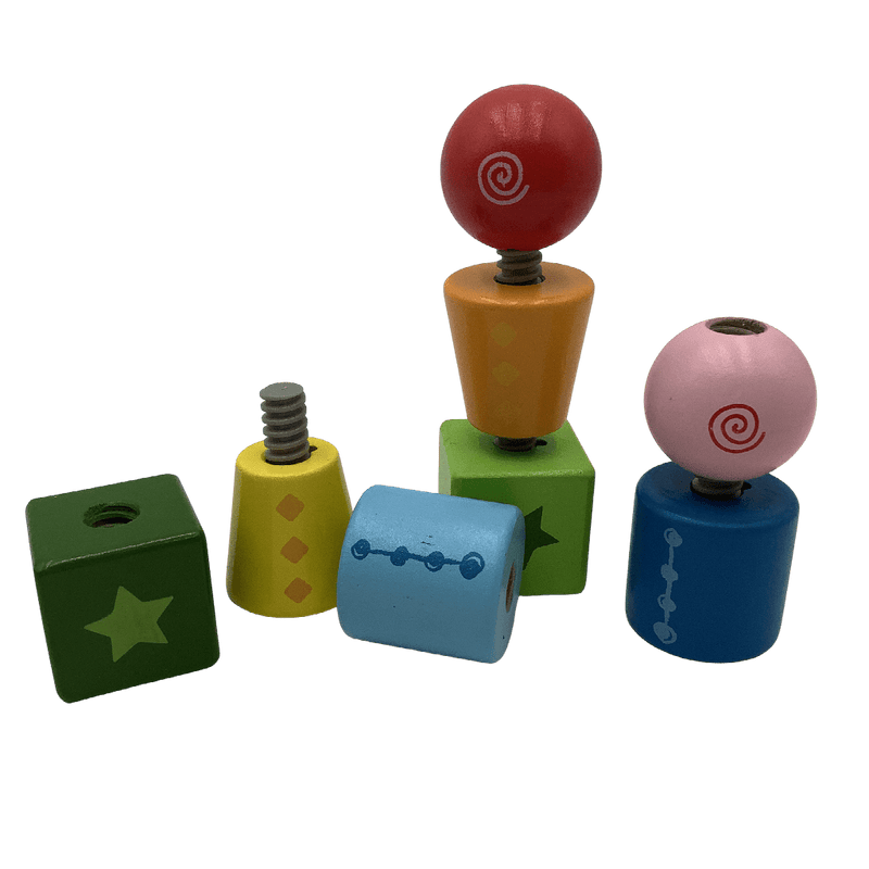 Formes en bois à visser