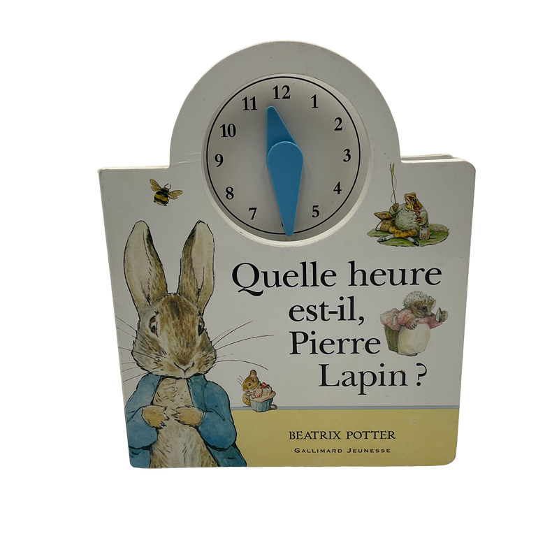 Quelle heure est-il Pierre Lapin ?