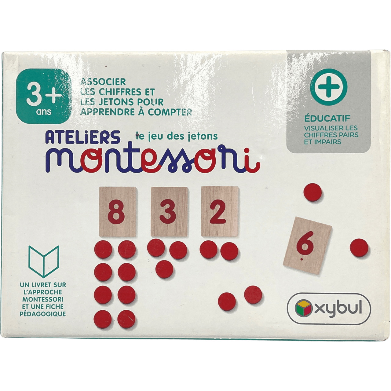Atelier Montessori - Le Jeu des Jetons - KIDIBAM