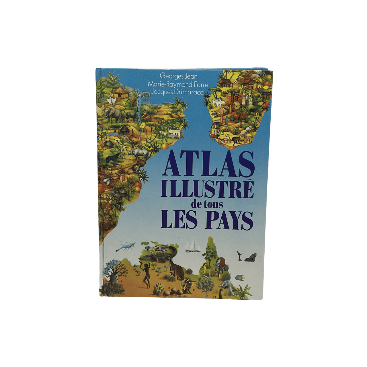 Atlas Illustré de tous Les Pays - KIDIBAM