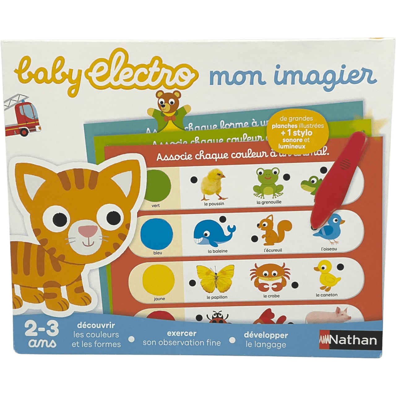 Baby Electro Mon imagier - KIDIBAM