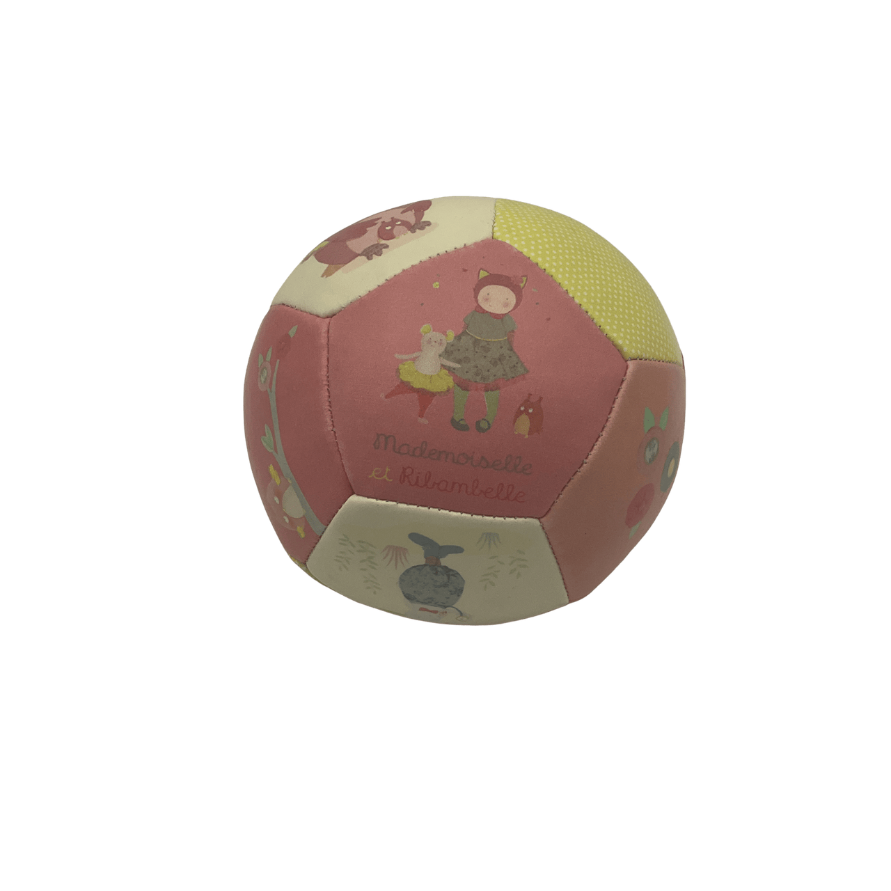 Balle souple Mademoiselle et Ribambelle 11cm - KIDIBAM