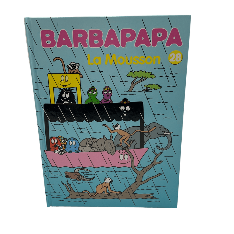 Barbapapa - La mousson - Tome 28 - KIDIBAM