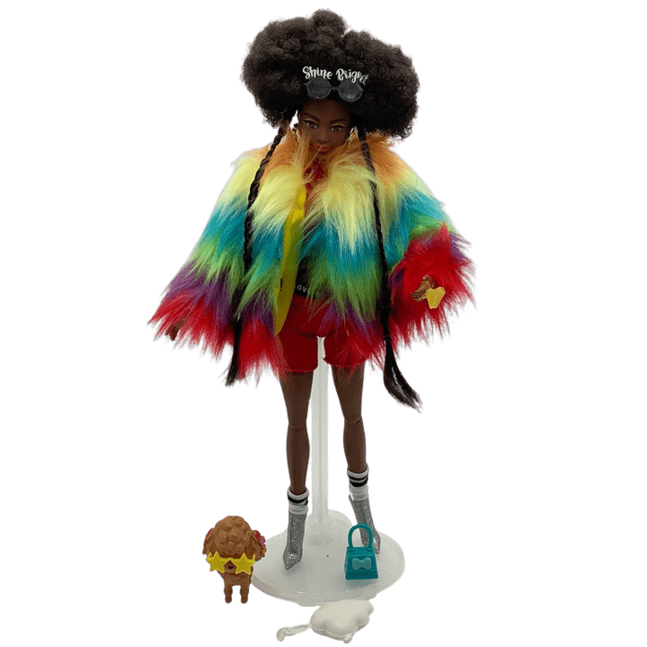 Barbie Extra - Arc - en - ciel 30cm - KIDIBAM