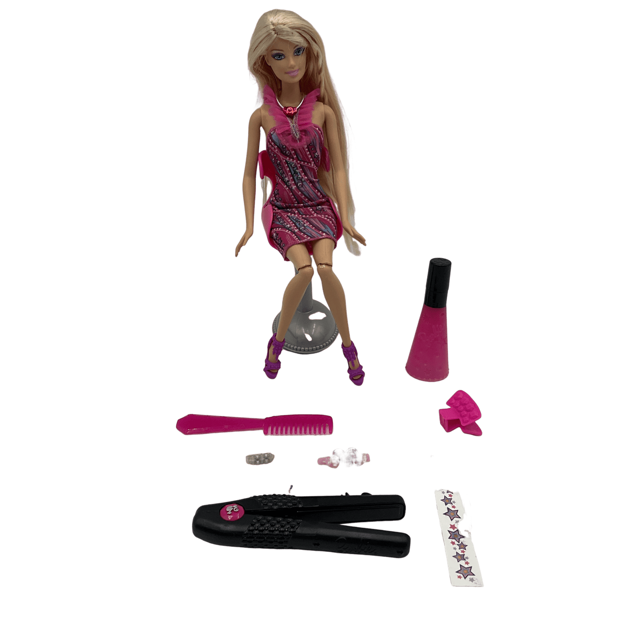 Barbie Hair Tatoos - KIDIBAM