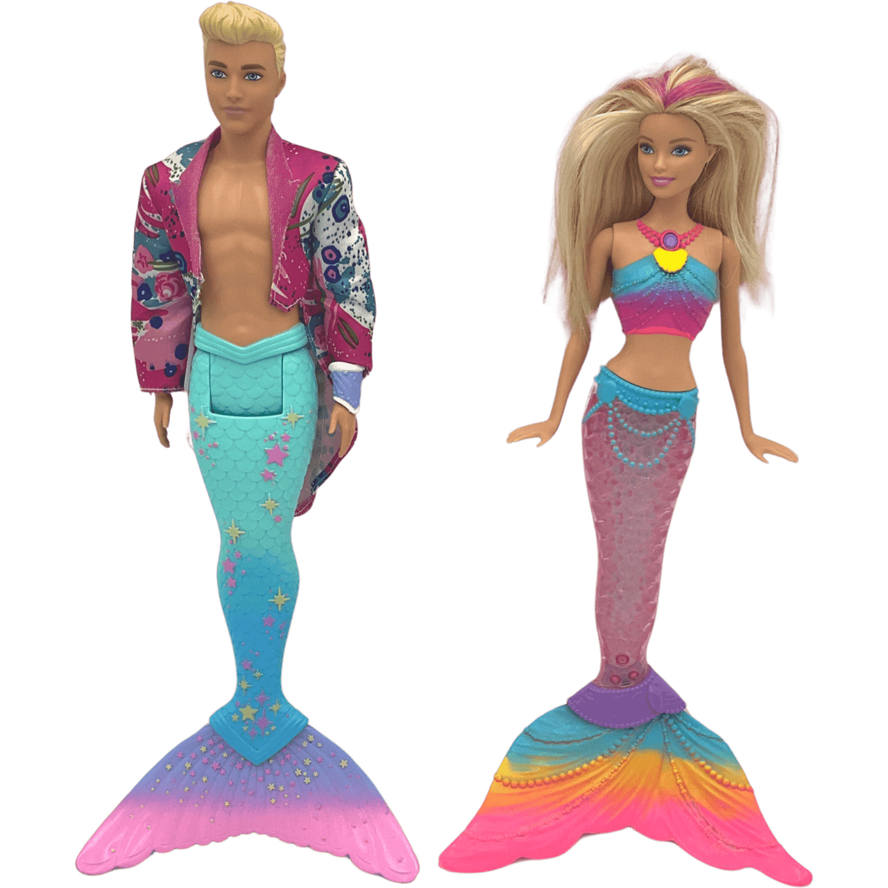 Barbie sirène et Ken triton - KIDIBAM