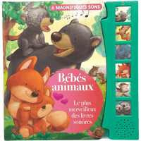 Bébés Animaux - Le Plus Merveilleux des Livres Sonores - KIDIBAM