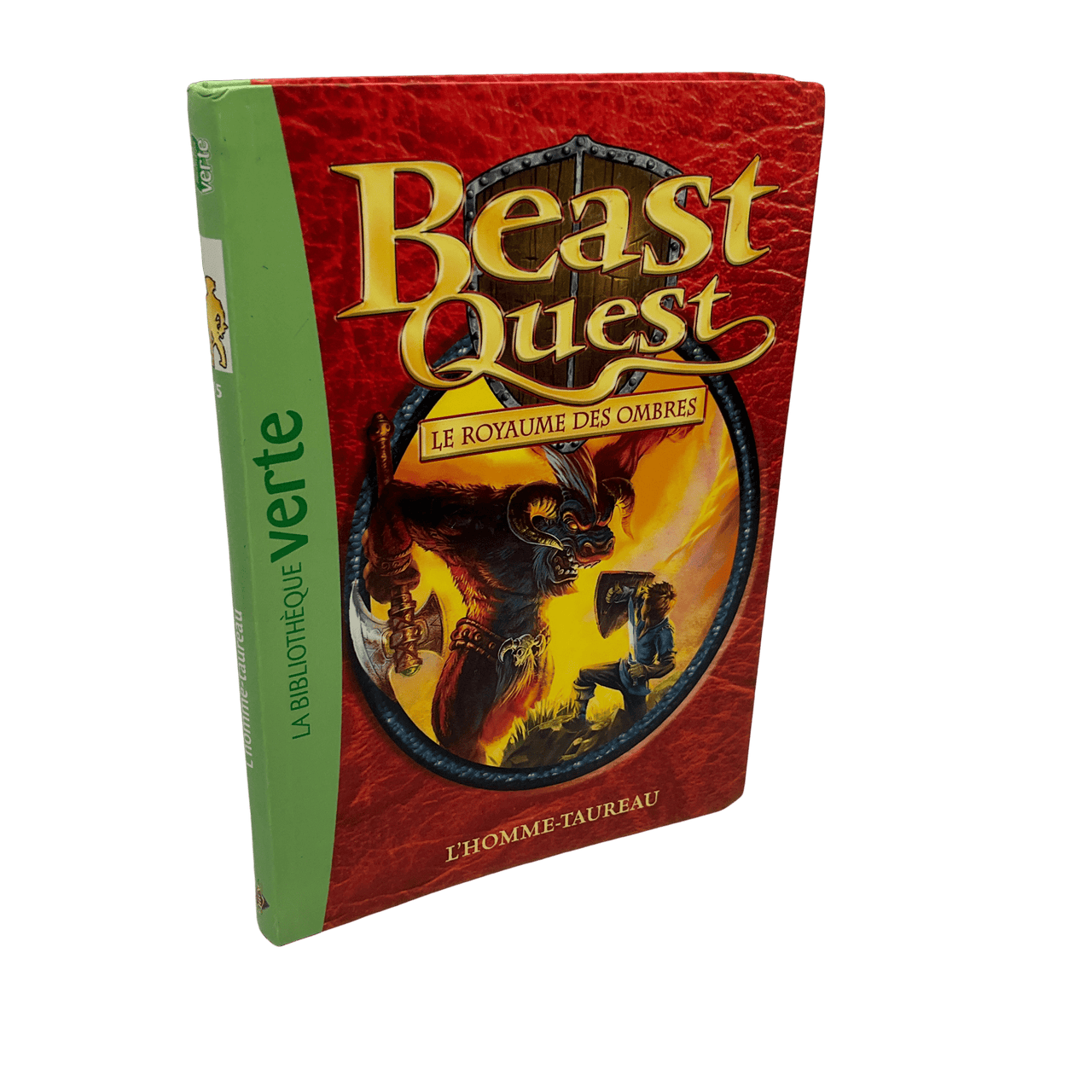 Bibliothèque verte - Beast Quest - Tome 15 - L'homme - Taureau - KIDIBAM