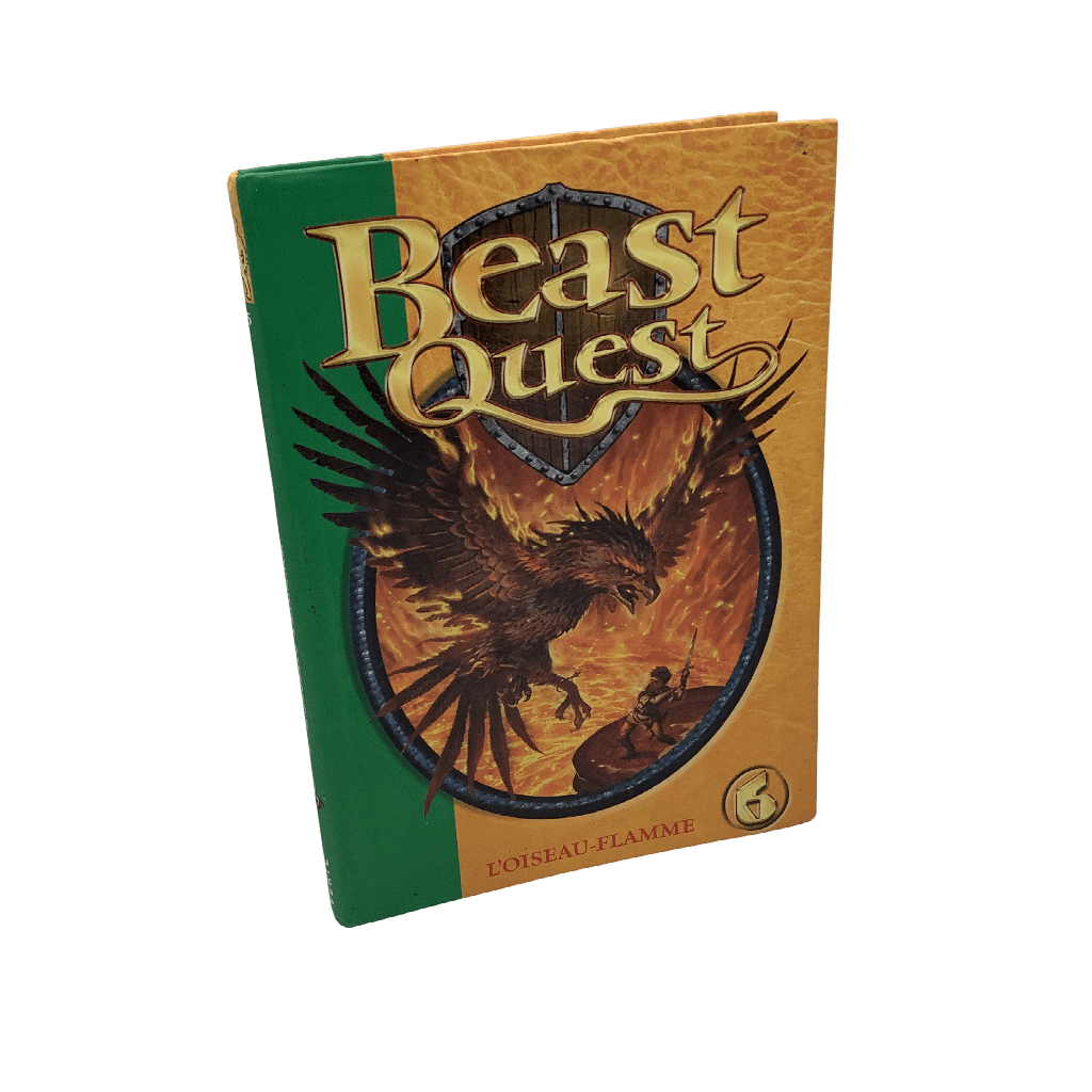 Bibliothéque verte - Beast Quest - Tome 6 - L'oiseau - flamme - KIDIBAM