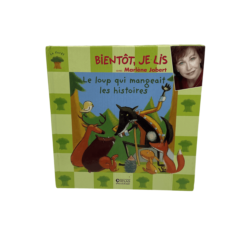 Bientôt, je lis avec Marlène Jobert - Le loup qui mangeait les histoires - KIDIBAM