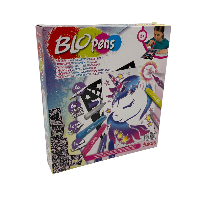 Blo Pens Set d'activités Licornes Pailletées - KIDIBAM