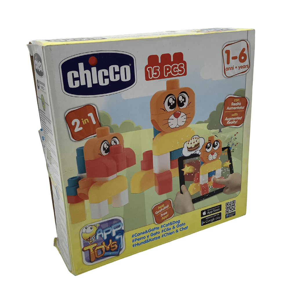Bloc de construction chien et chat - KIDIBAM