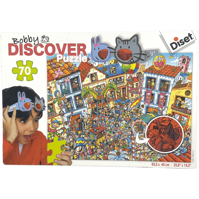 Bobby Discover Puzzle 70 Pièces - KIDIBAM