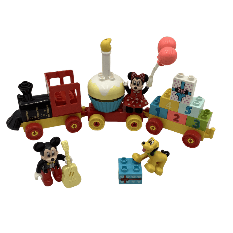 Duplo Le train d'anniversaire de Mickey et Minnie