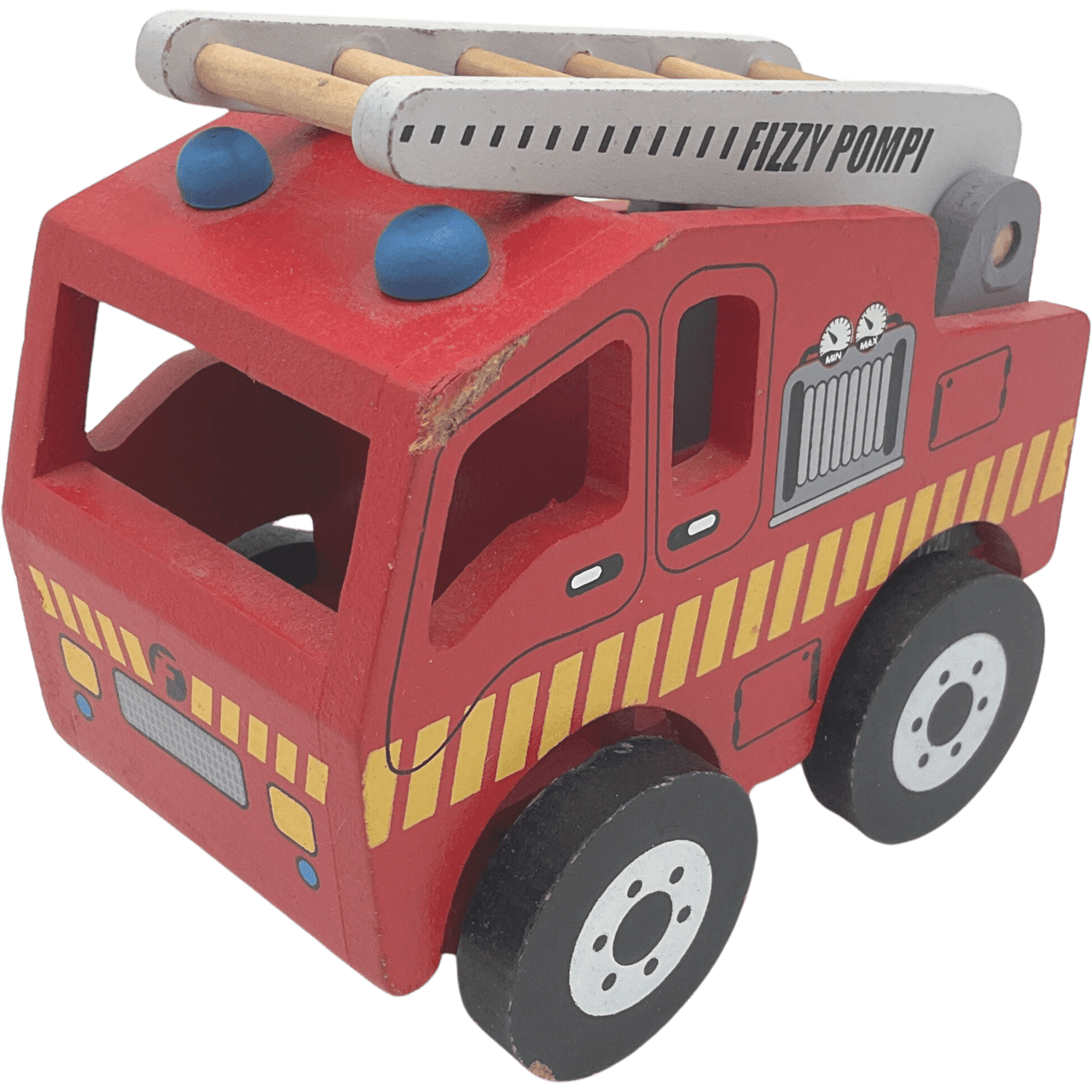 Camion de pompier en bois - KIDIBAM