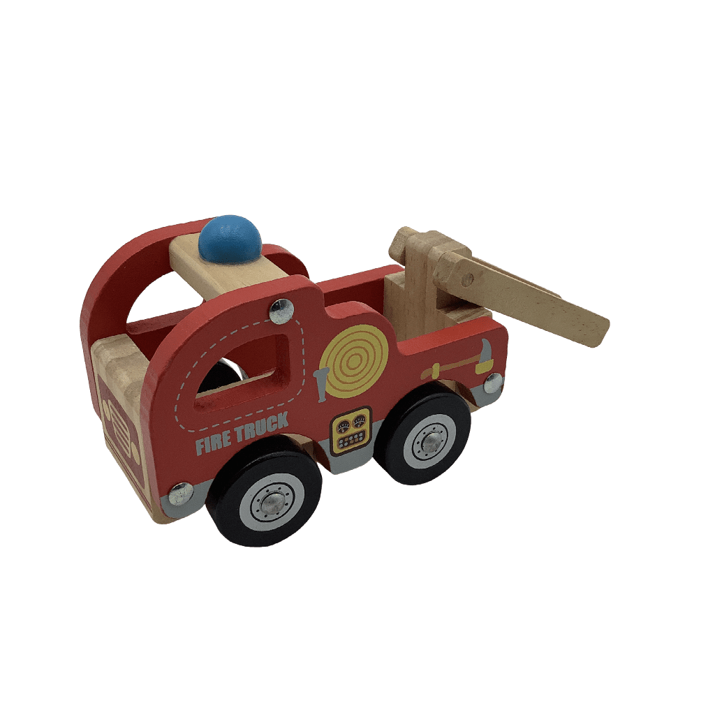Camion de pompier en bois - KIDIBAM