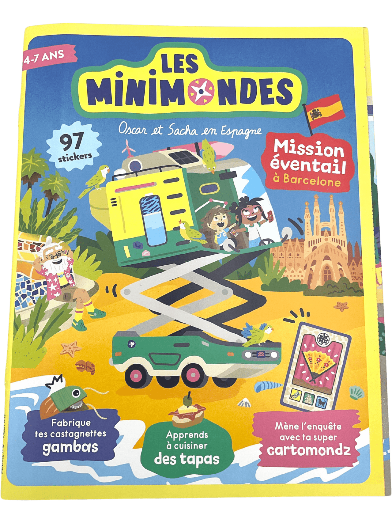 Carnet Barcelone - 4 ans - KIDIBAM