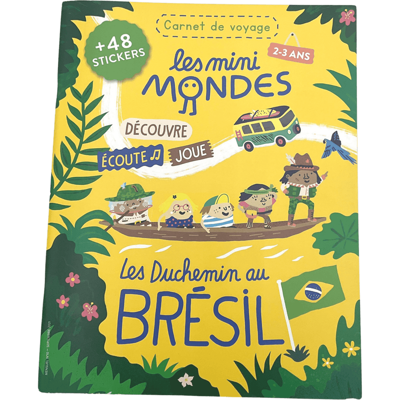 Carnet Brésil - 2 ans - KIDIBAM