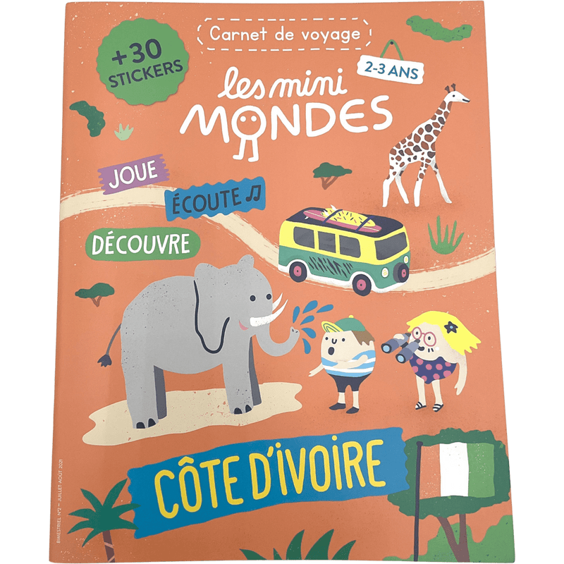 Carnet Côte d'Ivoire - 2 ans - KIDIBAM