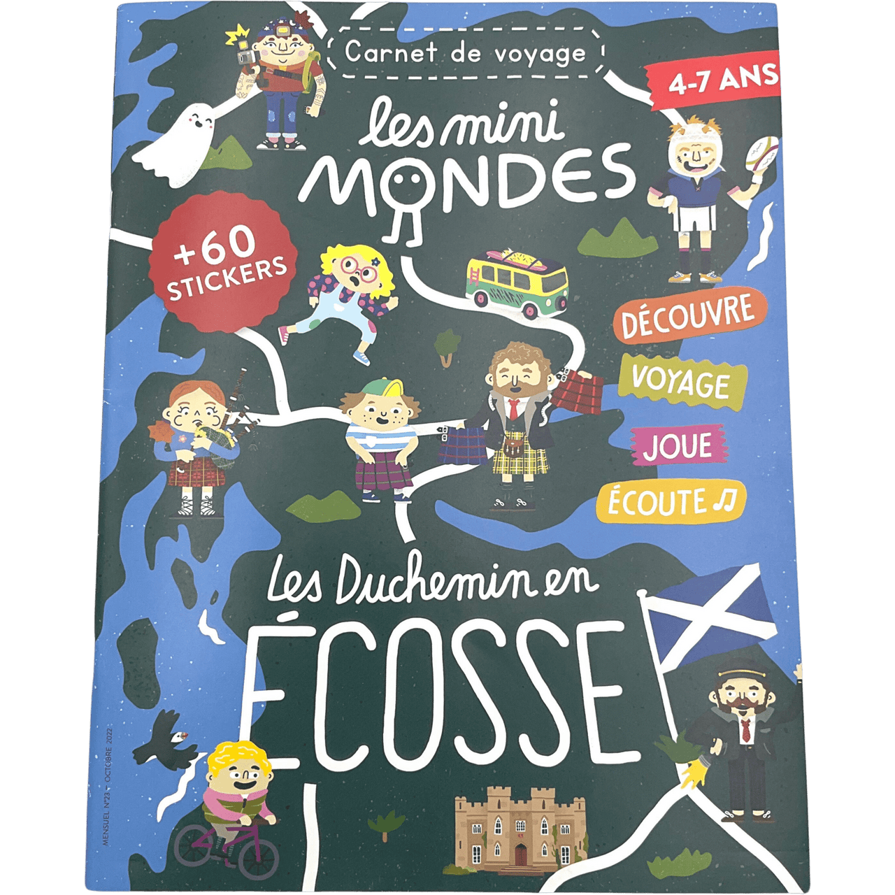 Carnet Ecosse - 4 ans - KIDIBAM