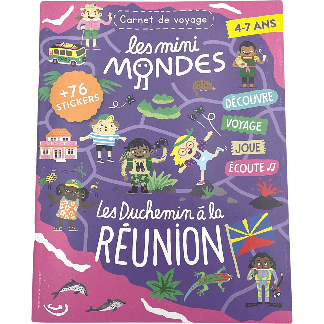 Carnet La Réunion - 4 ans - KIDIBAM