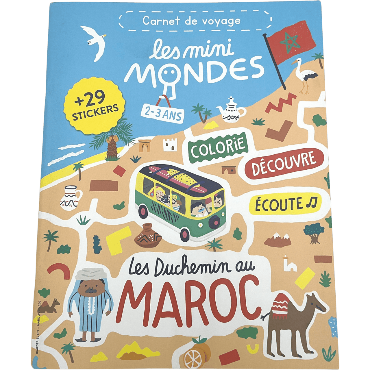 Carnet Maroc - 2 ans - KIDIBAM