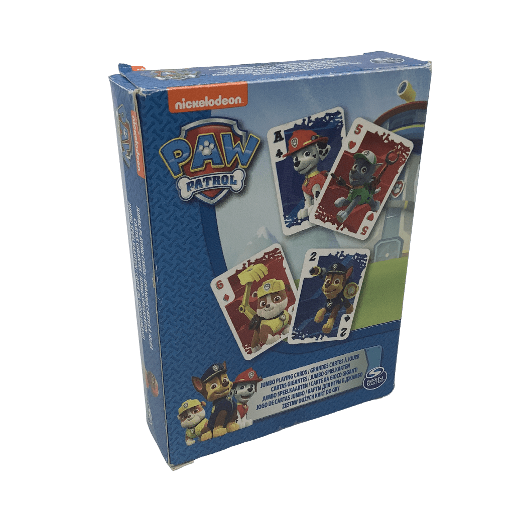 Cartes à jouer Jumbo Pat'Patrouille - KIDIBAM